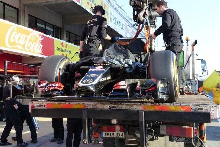 Pastor Maldonado - Lotus - Formel 1-Test - Barcelona - 19. Februar 2015