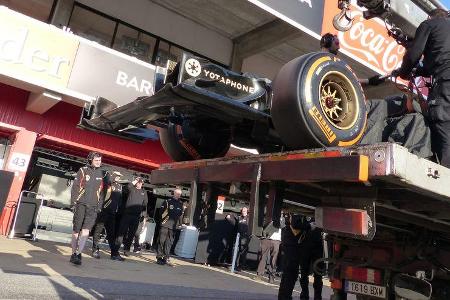 Pastor Maldonado - Lotus - Formel 1-Test - Barcelona - 19. Februar 2015