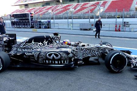 Daniel Ricciardo - Red Bull - Formel 1-Test - Barcelona - 19. Februar 2015