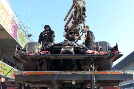 Pastor Maldonado - Lotus - Formel 1-Test - Barcelona - 19. Februar 2015