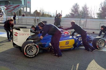Felipe Nasr - Sauber - Formel 1-Test - Barcelona - 19. Februar 2015