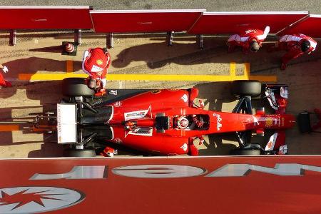 Kimi Räikkönen - Ferrari - Formel 1-Test - Barcelona - 19. Februar 2015