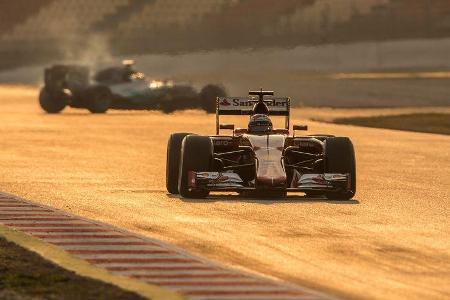 Pascal Wehrlein - Mercedes - Formel 1-Test - Barcelona - 19. Februar 2015