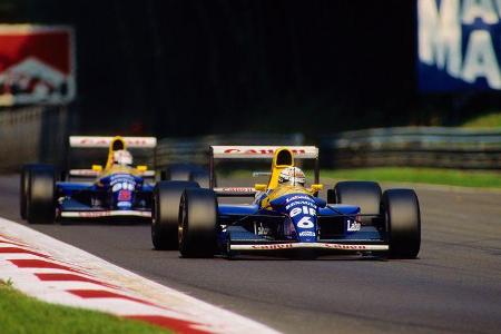 Patrese & Mansell - Williams - Formel 1 1992