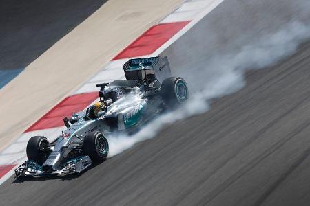 Lewis Hamilton - Mercedes - Bahrain - Formel 1 Test - 2014