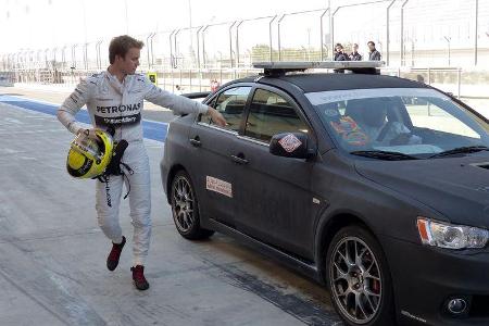 Nico Rosberg - Mercedes - Bahrain - Formel 1 Test - 2014