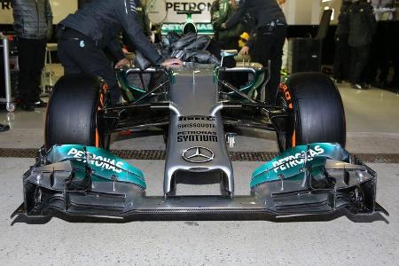 Mercedes - Nase - Formel 1 - Jerez-Test - 2014