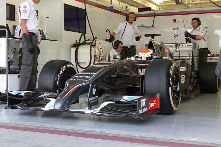 Adrian Sutil - Sauber - Formel 1 - Test - Bahrain - 1. März 2014