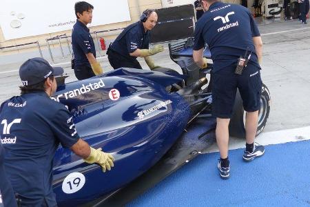 Williams - Formel 1 - Test - Bahrain - 1. März 2014