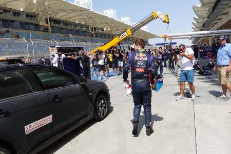 Sebastian Vettel - Red Bull - Formel 1 - Bahrain - Test - 1. März 2014