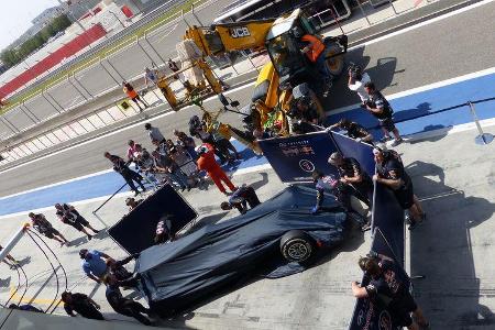 Red Bull - Formel 1 - Bahrain - Test - 1. März 2014