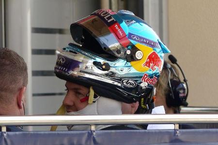 Sebastian Vettel - Red Bull - Formel 1 - Bahrain - Test - 1. März 2014