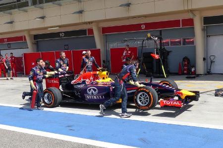 Red Bull - Formel 1 - Bahrain - Test - 1. März 2014