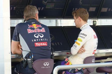 Sebastian Vettel - Red Bull - Formel 1 - Bahrain - Test - 1. März 2014