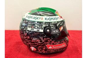 Helm - Fernando Alonso - Formel 1 - GP Abu Dhabi - 20. November 2014