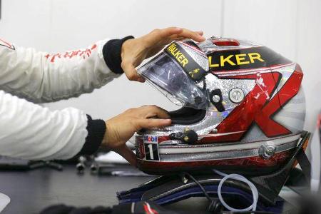 Kevin Magnussen - Helm - GP Singapur 2014