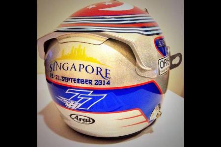 Valtteri Bottas - Helm - GP Singapur 2014