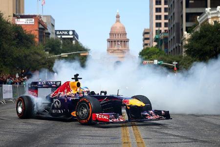 Formel 1 GP USA 2014 - Red Bull - Showrun - 29. Oktober 2014