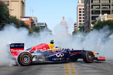 Formel 1 GP USA 2014 - Red Bull - Showrun - 29. Oktober 2014