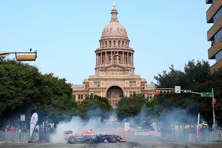 Formel 1 GP USA 2014 - Red Bull - Showrun - 29. Oktober 2014