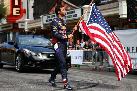 Formel 1 GP USA 2014 - Red Bull - Showrun - 29. Oktober 2014