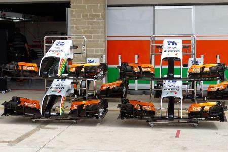 Force India - Formel 1 - GP USA - 29. Oktober 2014