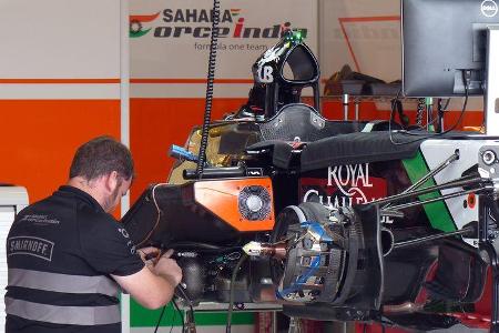 Force India - Formel 1 - GP USA - 29. Oktober 2014