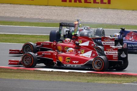 Alonso & Räikkönen - GP England 2014