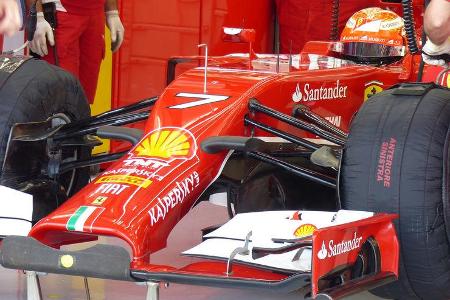 Kimi Räikkönen - Ferrari Formel 1 - Test - Bahrain - 27. Februar 2014