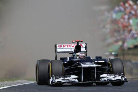 Pastor Maldonado - Williams - Formel 1 - GP Ungarn - Budapest - 28. Juli 2012