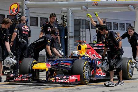 Sebastian Vettel - Red Bull - Formel 1 - GP Ungarn - Budapest - 28. Juli 2012