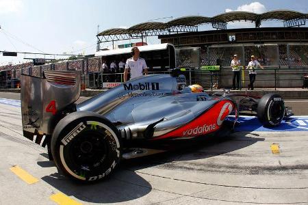 Lewis Hamilton - McLaren - Formel 1 - GP Ungarn - Budapest - 28. Juli 2012