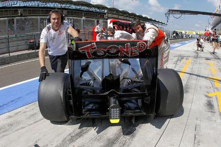 Lewis Hamilton - McLaren - Formel 1 - GP Ungarn - Budapest - 28. Juli 2012