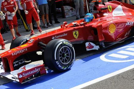 Fernando Alonso - McLaren - Formel 1 - GP Ungarn - Budapest - 28. Juli 2012