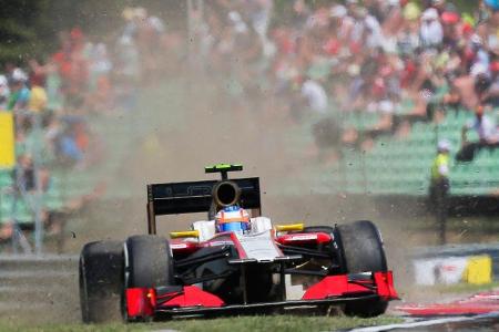 Narain Karthikeyan - HRT - Formel 1 - GP Ungarn - Budapest - 28. Juli 2012