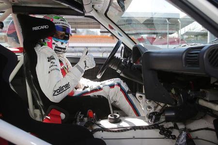 DTM BMW M3, Cockpit, Lenkrad