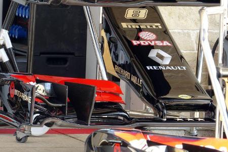Lotus Nase - Formel 1 - GP USA - 30. Oktober 2014