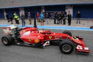Kimi Räikkönen - Ferrari - Formel 1 - Test - Jerez - 28. Januar 2014