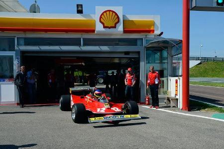 Jacques Villeneuve Ferrari 312 T4 Fiorano 2012