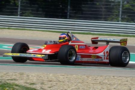 Jacques Villeneuve Ferrari 312 T4 Fiorano 2012
