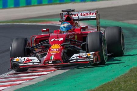 Ferrari - Boxen-Reportage - Formel 1 - GP Ungarn - 2014