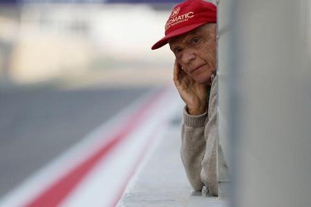 Niki Lauda - Bahrain - Formel 1 Test - 2014