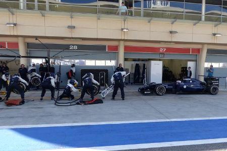Valtteri Bottas - Williams - Formel 1 - Test - Bahrain - 21. Februar 2014