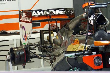 Force India - Formel 1 - Test - Bahrain - 21. Februar 2014