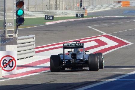 Lewis Hamilton - Mercedes - Formel 1 - Test - Bahrain - 21. Februar 2014