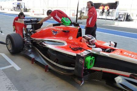 Max Chilton - Marussia - Formel 1 - Test - Bahrain - 21. Februar 2014