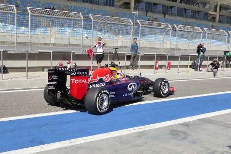 Daniel Ricciardo - Red Bull - Formel 1 - Test - Bahrain - 21. Februar 2014