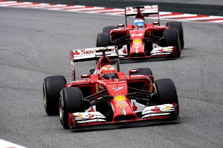 Räikkönen & Alonso - GP Spanien 2014