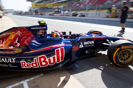Daniil Kvyat - Formel 1 - GP Spanien 2014