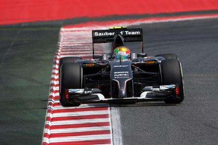 Esteban Gutierrez - Formel 1 - GP Spanien 2014